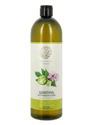 Шампунь Русское поле на травяном отваре объем и пышность для тонких и ослабленных волос 400 мл